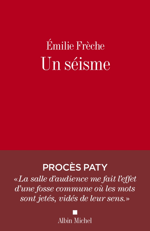 Couverture du livre Un séisme