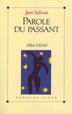 Couverture du livre Parole du passant