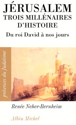 Couverture du livre Jérusalem, trois millénaires d'histoire