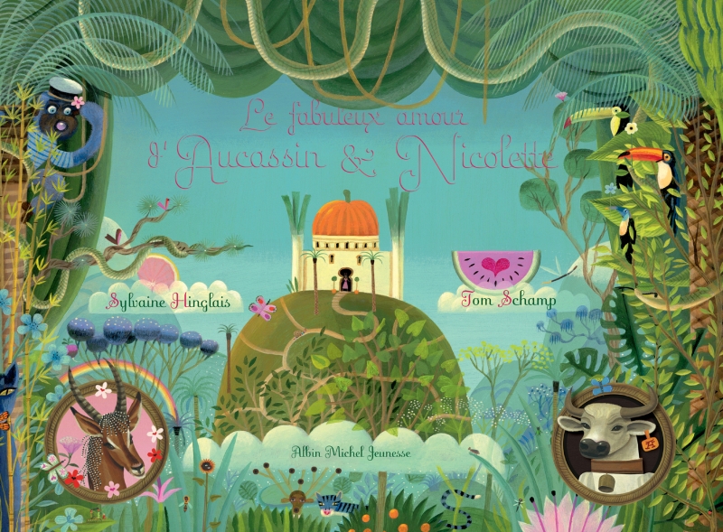 Couverture du livre Le Fabuleux amour d'Aucassin et Nicollette