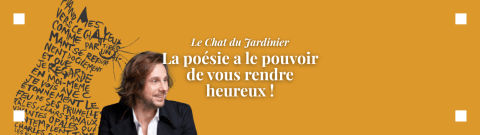 Couverture de "Le Chat du Jardinier" - Le nouveau roman poétique de Thomas Schlesser !