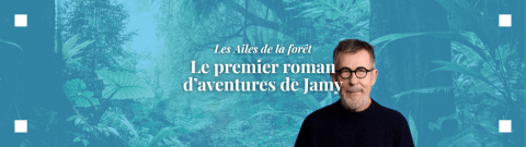 Couverture de Les Ailes de la forêt : le premier roman d’aventures de Jamy