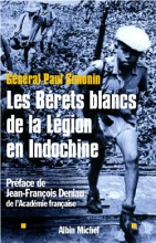 Couverture de Les Bérets blancs de la Légion en Indochine